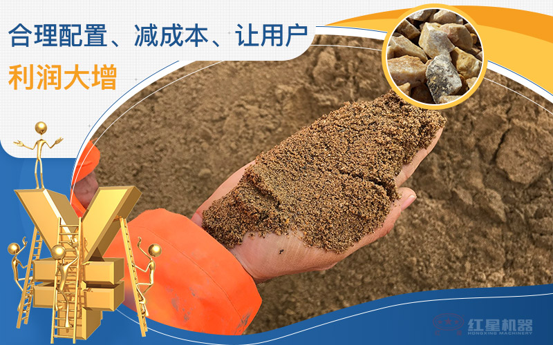 建筑用砂配置的機(jī)制沙石設(shè)備一套多少錢，附現(xiàn)場(chǎng)案例視頻
